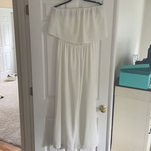 Vici, L, white jumpsuit
